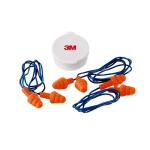 3M Reusable Corded Earplugs 3-Pack (90716-3-10DC)