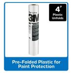 3M 4 ft. x 180 ft. Clear Hand-Masker Contractor's Plastic Sheeting (CP4)