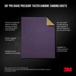 3M Pro Grade Precision 9 in. x 11 in. 120 Grit Faster Sanding Sheets with No-Slip Grip Backing (10-Pack) (SHR120-PGP-10T)