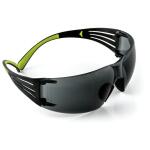 3MSecureFit 400 Series Black/Neon Green Frame with Anti-Fog Lens Safety Eyewear (3-Pack) (SF400-W-3PK)