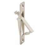 Prime-Line Diecast Pocket Door Flush Edge Pull, Satin Nickel