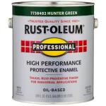 Rust-Oleum Professional - 1 gal. High Performance Protective Enamel Gloss Hunter Green Oil-Based Interior/Exterior Paint