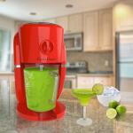 Hasting Home 32-Oz Frozen Drink Machine (Red) for Slush Drinks