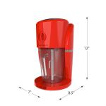 Hasting Home 32-Oz Frozen Drink Machine (Red) for Slush Drinks