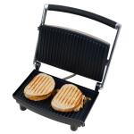 Hastings Home Non-Stick Indoor Contact Grill with Removable Plate and Bun Warmer