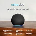 Echo Dot Vibrant sounding Alexa speaker Charcoal