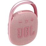 JBL Clip 4 Pink Portable Bluetooth Wireless Speaker with Hardshell Case