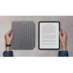 Logitech Combo Touch Detachable 10th Gen iPad Keyboard Case with Large Precision Trackpad - Oxford Gray