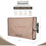 ULTCOVER Waterproof Outdoor TV Cover for 28-32" Flat Screen TVs with Mounts & Stands