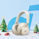 Soundcore by Anker Space One, Active Noise Cancelling Headphones, Latte Cream