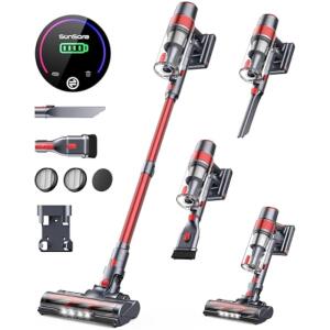 SunSare450W Cordless Stick Vacuum, 40Kpa, 55 Min Runtime