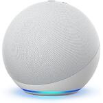 Echo Dot Vibrant Sounding Alexa Speaker Glacier White