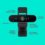 Logitech Brio PRO X 4K Webcam - Black