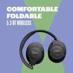 JBL Tune 720BT Wireless Over-Ear Headphones (Black)