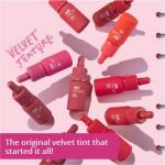 Peripera Ink the Velvet Lip Tint, #016 HEART FUCHSIA PINK, 0.14 fl oz, High Pigment Color, Longwear, Weightless, Not Animal Tested, Gluten Free, Paraben Free