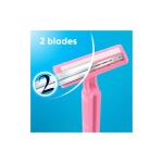 Gillette Daisy Classic Women's Disposable Razors, Pack of 18