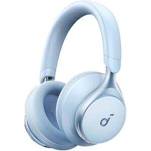 Soundcore by Anker Space One, Active Noise Cancelling Headphones, Sky Blue