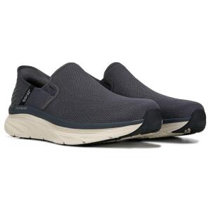 Skechers Men's Slip-ins D'Lux Walker Oxford Wide Slip On Shoe