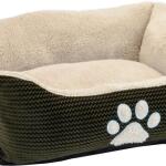 DMC Square Brown Bolster Per Bed Dog Cat