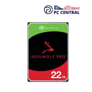 Seagate 22TB IronWolf Pro 7200 rpm SATA III 3.5" Internal NAS HDD (CMR)