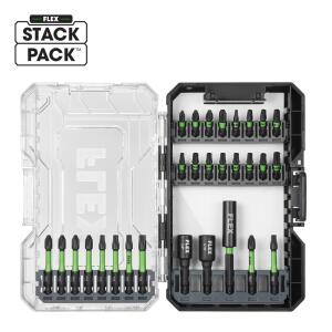 FLEX 29-Piece STACK PACK 1/4-in Impact Driver Bit 