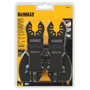 DEWALT 5-Pack DWA4251 Oscillating Tool Blade Set