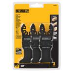 DEWALT 3-Piece DWA4252 Oscillating Tool Blade Set