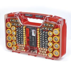 Battery Daddy 180 Compartment Medium Plastic Battery Organizer