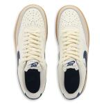 Nike Men's Court Vision Low Sneaker Off White/Navy/Gum