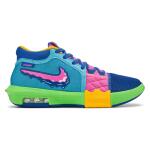 Nike Lebron Witness VIII Basketball Shoe Blue/Pink/Green