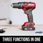 SKIL 12V Cordless Brushless Hammer Drill with 1/2-Inch Chuck (Includes Battery and Charger)