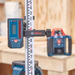 Bosch 1000 ft Red Self-Leveling Rotary Laser Level Kit