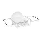 Style Selections Expandable Stainless Steel Dish Rack