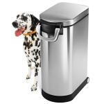 simplehuman 40 lb Pet Food BPA Free Food Storage Container