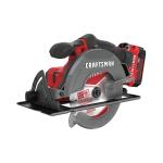 CRAFTSMAN V20* 6-1/2-Inch Cordless Circular Saw Kit