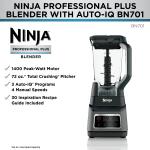 Ninja Professional Plus 64-oz Countertop Blender with Auto-iQ