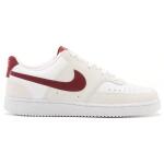 Nike Women's Court Vision Low Sneaker White//Red/Pink