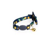 Youly Pineapple Bow Tie Cat Breakaway Collar, Small