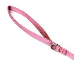 Youly The Classic Pink Webbed 6 FT Nylon Dog Leash, Suitable for Any Dog Size