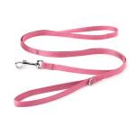 Youly The Classic Pink Webbed 6 FT Nylon Dog Leash, Suitable for Any Dog Size