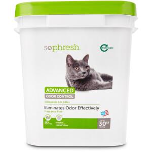 So Phresh Advanced 30 LB Odor Control Clay Cat Litter, Fragrance Free