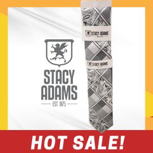 Stacy Adams Mn Ties White Pattern