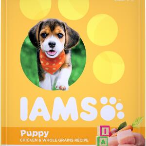 IAMS Proactive Health 7 LB Puppy Original Chicken , Nutritious Dog Food for Growing Puppies