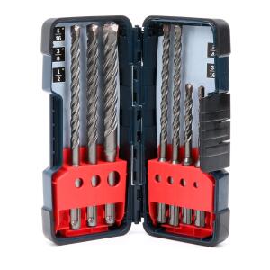 Bosch Bulldog 7-Piece 6 inch Alloy Steel Masonry Drill Bit for SDS Plus Drill