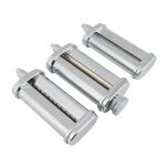 KitchenAid Pasta Roller and Cutter Set for Stainless Steel Stand Mixer