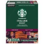 Starbucks Keurig Italian Roast Dark Roast Coffee Pods - 22 K-Cups