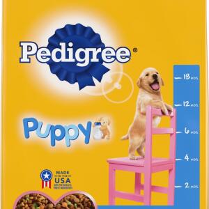 Pedigree Puppy Dog Food 3.5 LB Chicken Flavor Complete Nutrition for Healthy Growth and Shiny Coat