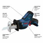 Bosch 12V Variable Cordless Reciprocating Saw (Charger and Battery not Included)