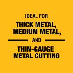 DEWALT 3-Pack 32-7/8-in L X 1/2-in W X 18 Tpi TPI Portable Band Saw Blade - DW3984C