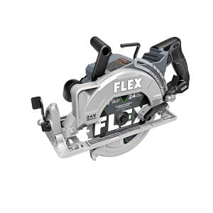 FLEX 24V Cordless Circular Saw, 7-1/4 in Rear Handle (Charger Not Included)